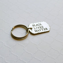 Load image into Gallery viewer, Black lives matter keychain