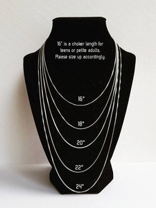Two-layer necklace with charm